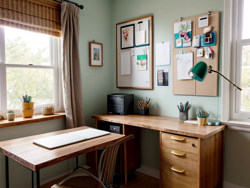 Classeurs de comptabilité organisés par mois sur un bureau en bois.
